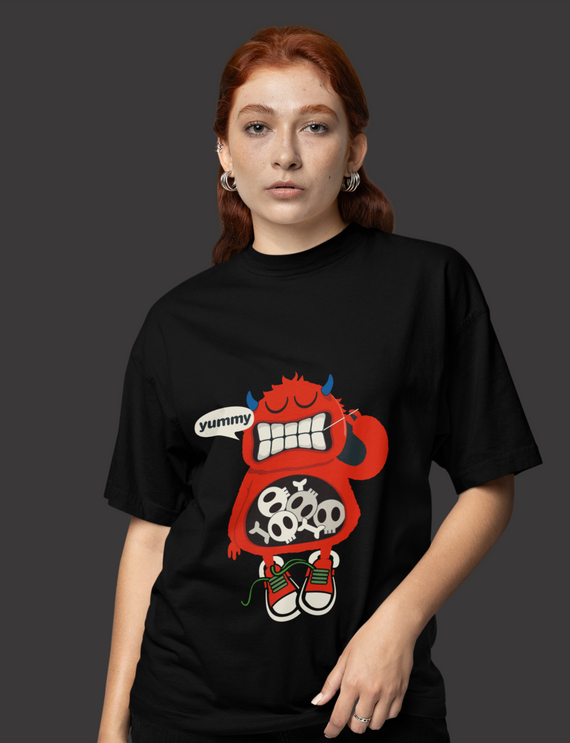 Camiseta Unissex - Monstro Fominha