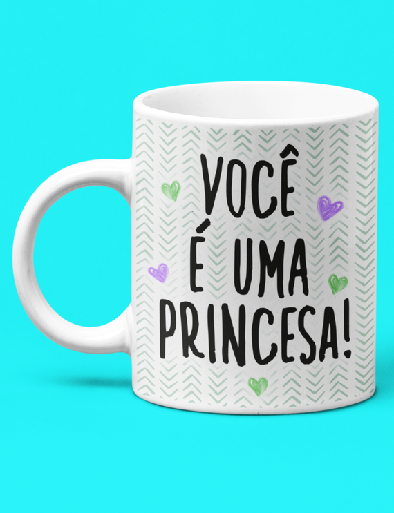 Caneca Branca - Princesa do Pântano