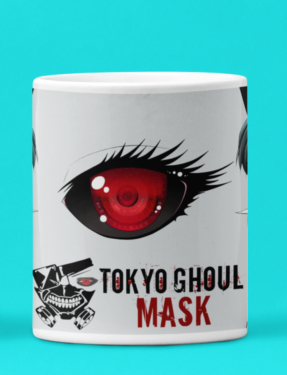 Nome do produto: Caneca Branca - Ghoul Mask Café