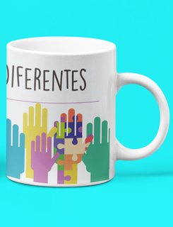 Nome do produtoCaneca Branca - Diversidade nas Mãos