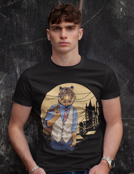 Camiseta Unissex - London Tiger