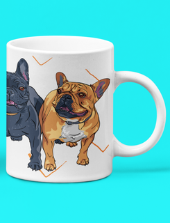 Nome do produtoCaneca Branca - Bulldog Squad