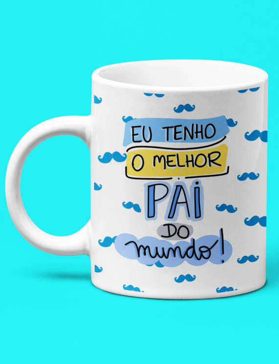 Caneca Branca - Melhor Pai do Mundo