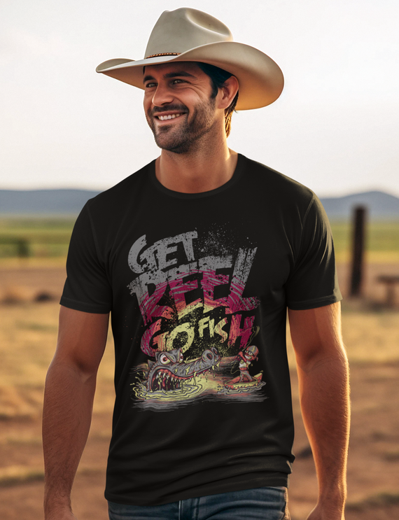 Camiseta Unissex - Pesque ou Seja Pescado