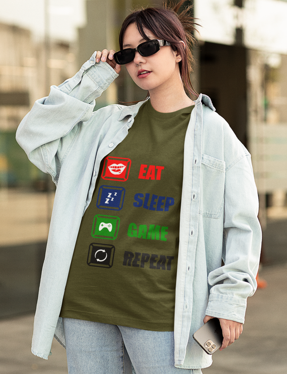 Camiseta Oversized Unissex - Loop Gamer