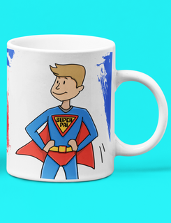 Nome do produtoCaneca Branca - Super Pai