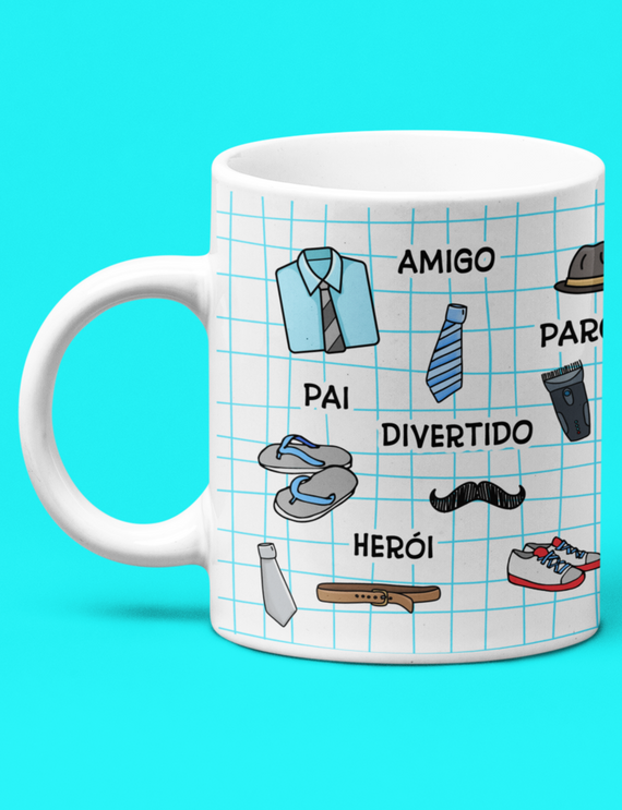 Caneca Branca - Amor de Pai