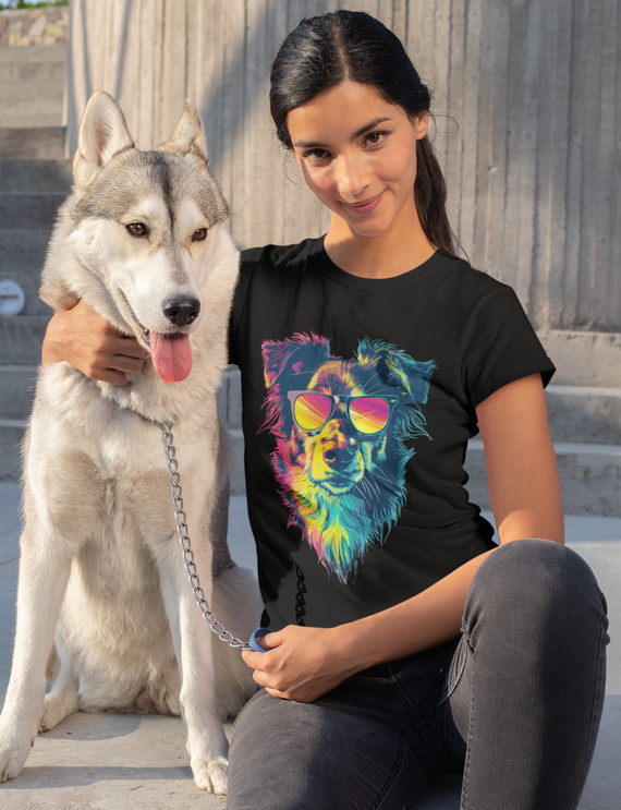 Camiseta Unissex - Cool Canine Vibes