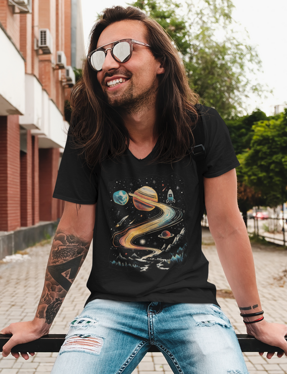 Camiseta Unissex - Cosmic Roadtrip