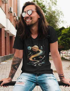 Nome do produtoCamiseta Unissex - Cosmic Roadtrip