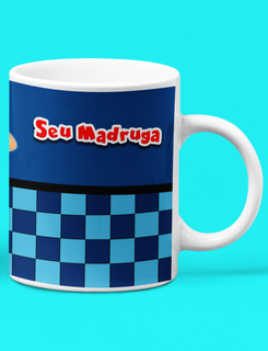 Nome do produtoCaneca Branca - Seu Madruga - A vingança nunca é plena