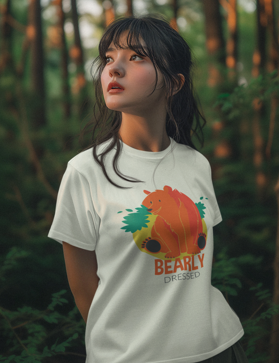 Camiseta Unissex - Bearly Dressed