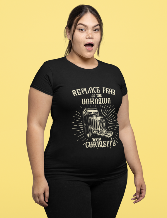 Camiseta Plus Size Unissex - Curiosidade Fotográfica