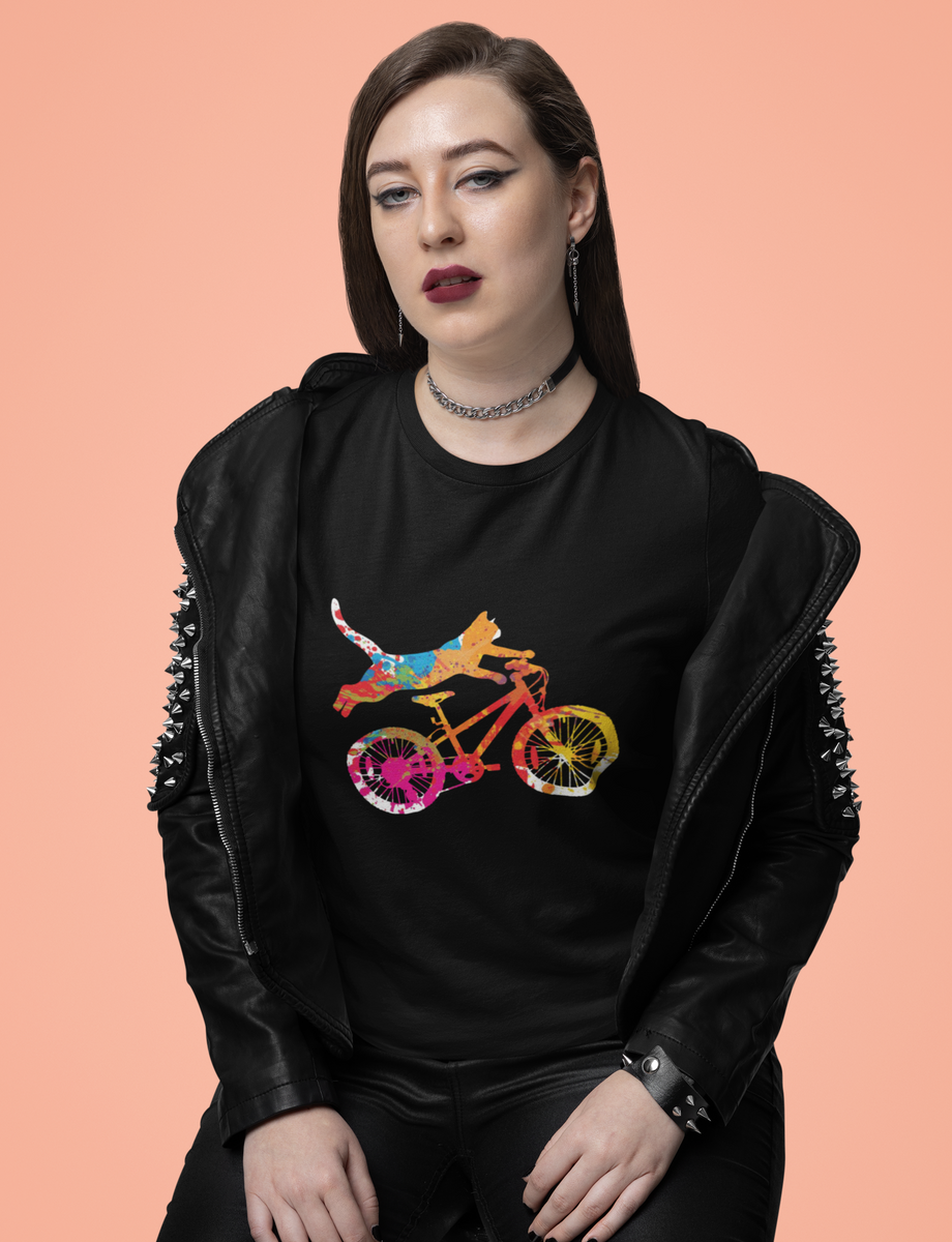 Nome do produto: Camiseta Feminina - Aventura Felina