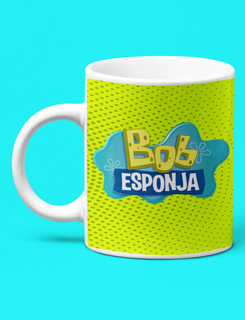 Nome do produtoCaneca Branca - Bob Esponja