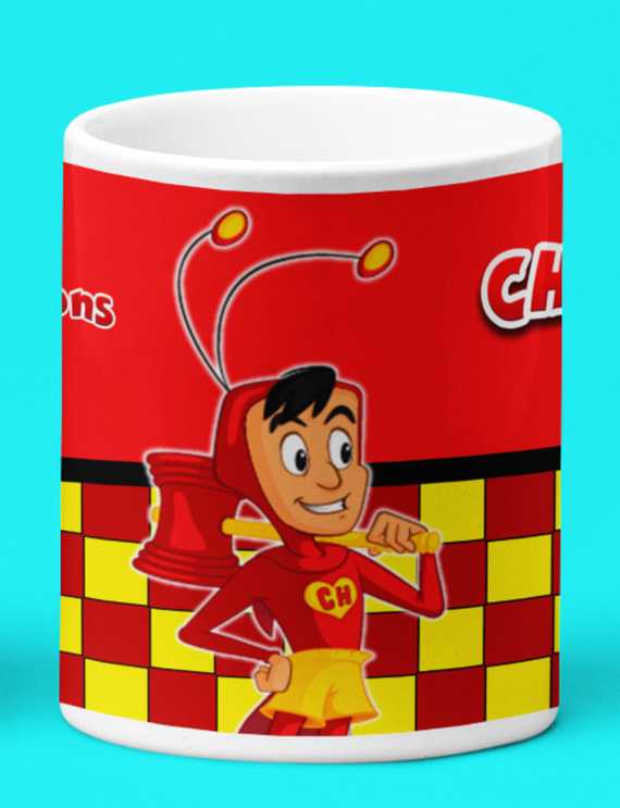 Caneca Branca - Chapolin - Sigam-me os Bons