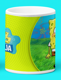 Nome do produtoCaneca Branca - Bob Esponja