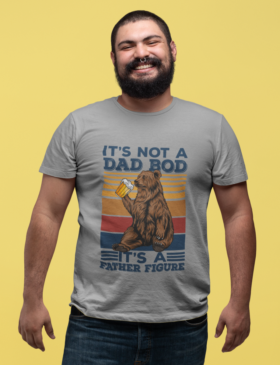 Nome do produto: Camiseta Plus Size Unissex - Dad Bod de Respeito