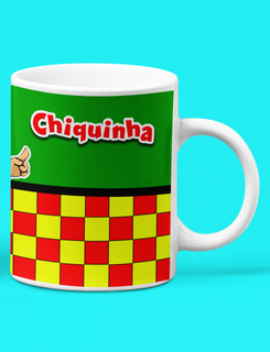 Nome do produtoCaneca Branca - Pois é, Pois é, Pois é Chiquinha