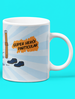 Nome do produtoCaneca Branca - Pai Super Herói