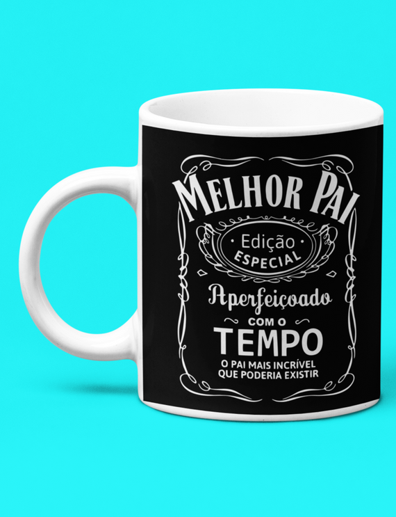 Caneca Branca - Melhor Pai: Edição Especial