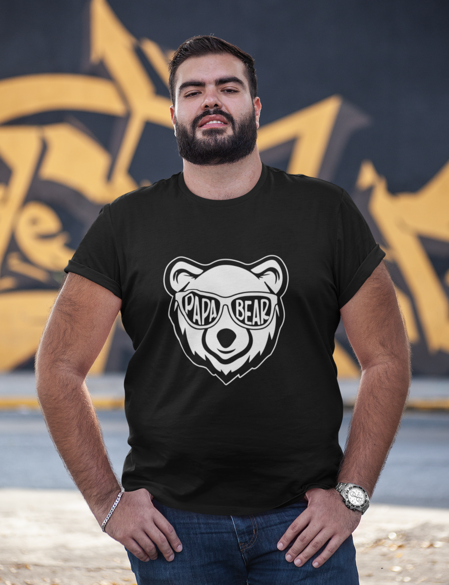 Nome do produto: Camiseta Plus Size Unissex - Papa Bear