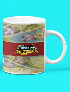 Nome do produtoCaneca Branca - Saint Seiya Libra