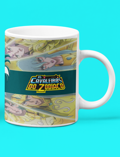 Nome do produtoCaneca Branca - Saint Seiya Aquarius