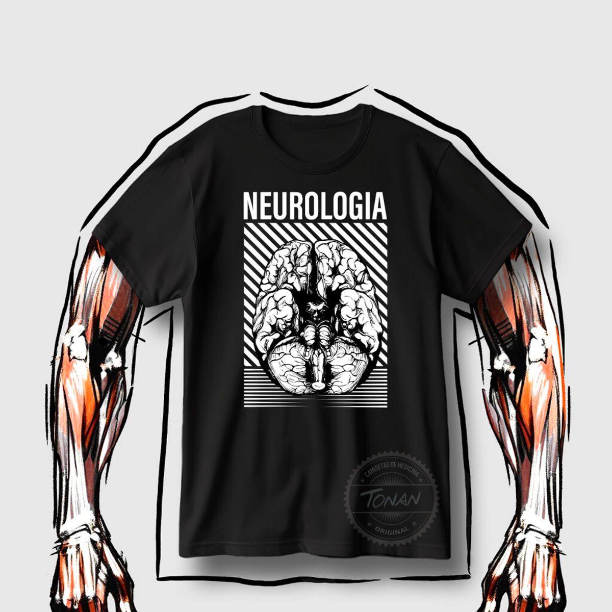 Nome do produto: CAMISETA QUALITY - NEUROLOGIA 