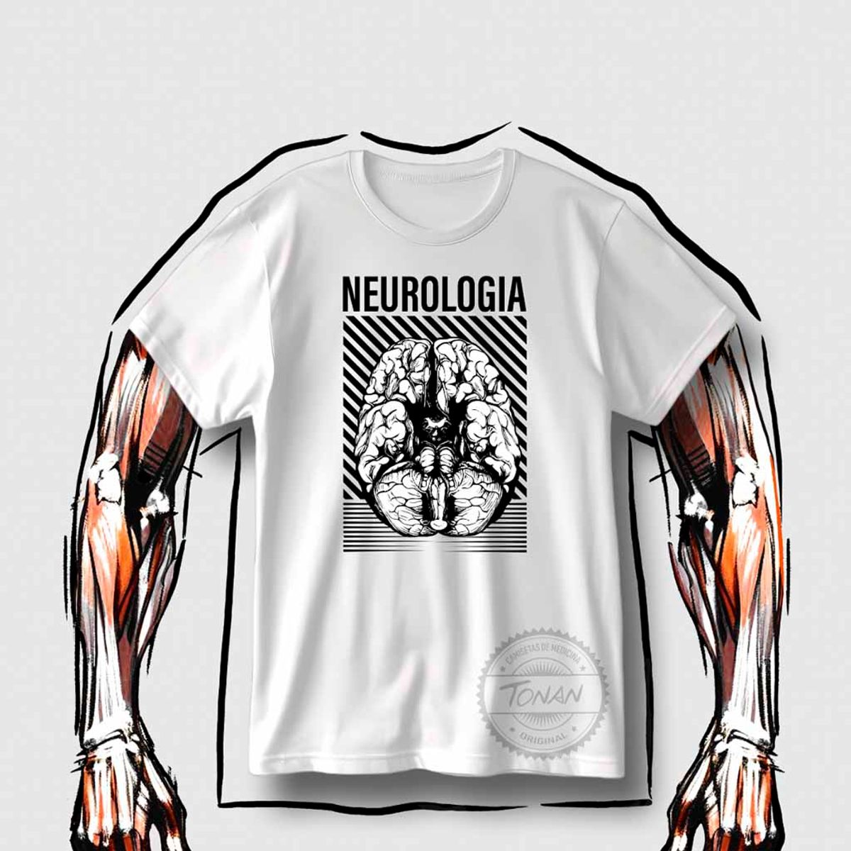 Nome do produto: CAMISETA QUALITY - NEUROLOGIA