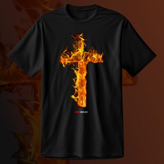 Nome do produtoCamiseta Cruz de Fogo 