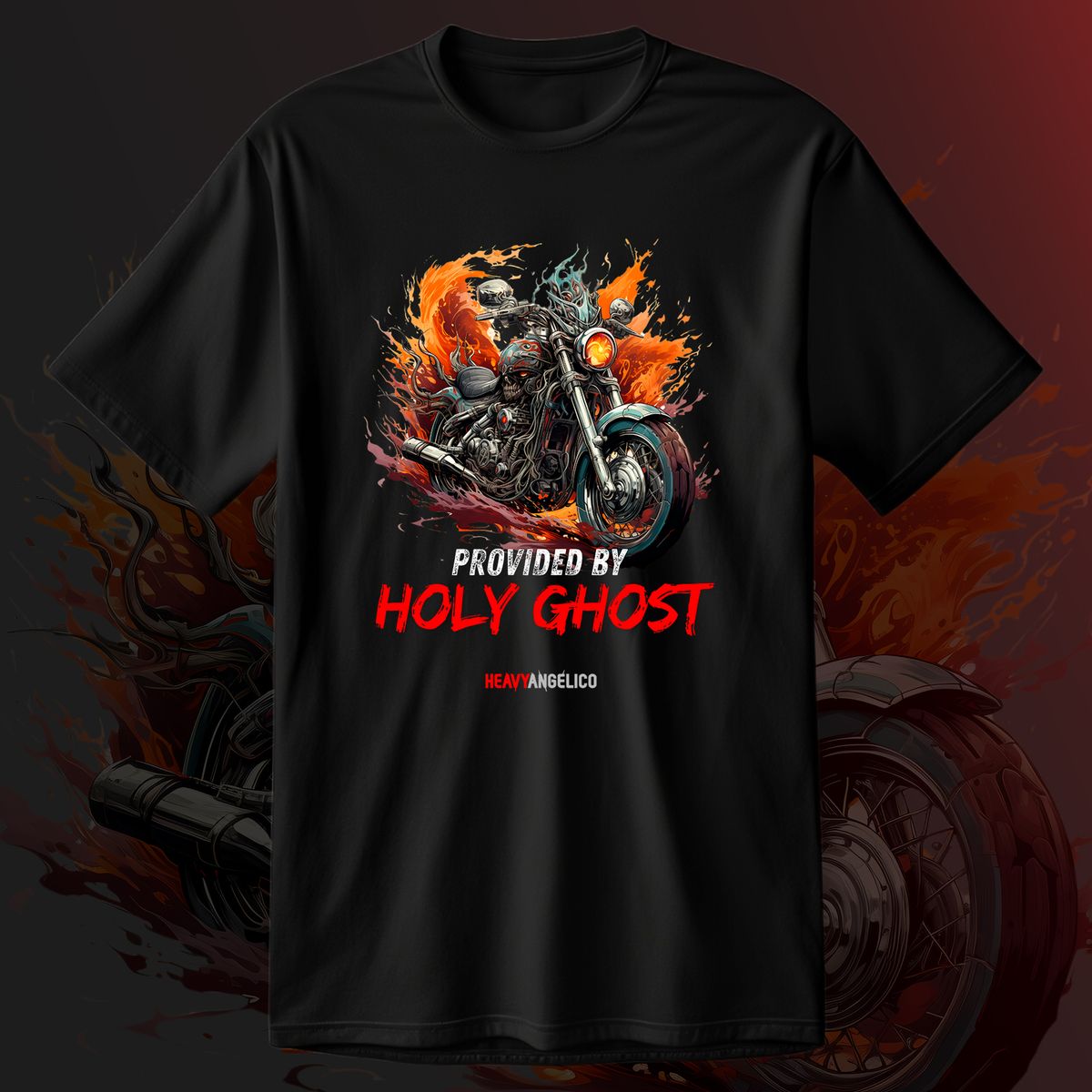 Nome do produto: Camiseta Provided by Holy Ghost 