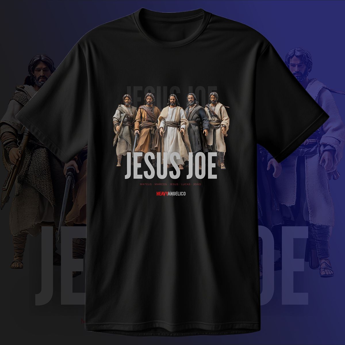 Nome do produto: Camiseta Jesus Joe