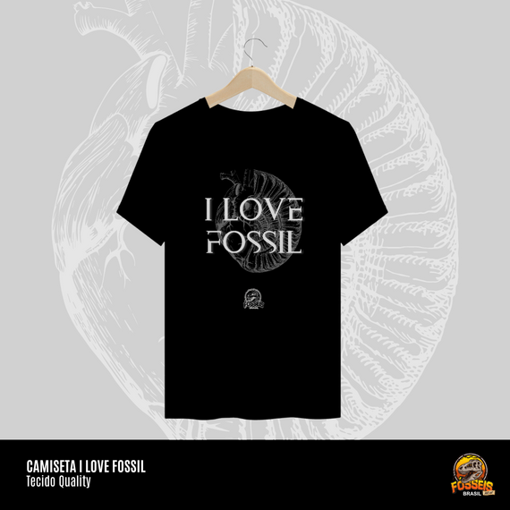 Camiseta I LOVE FOSSIL