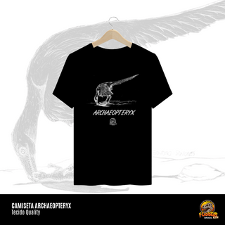 Camiseta - Archaeopteryx | Ilustração por Leandro Sanches