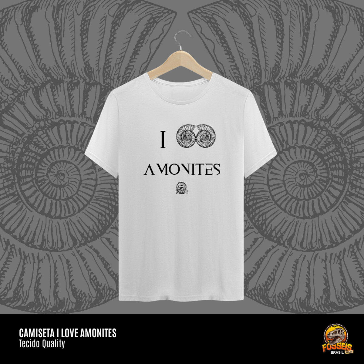 Nome do produto: Camiseta - I LOVE AMONITES