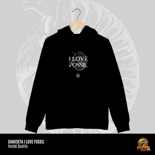 Moletom Canguru - I LOVE FOSSIL