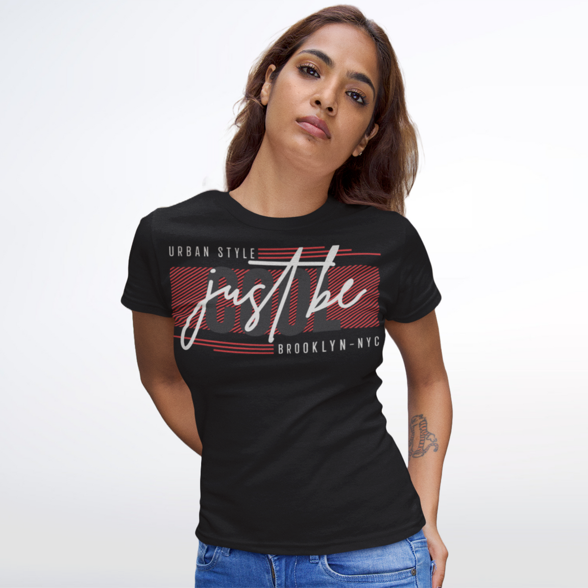 Nome do produto: Camiseta Feminina Just Be Cool