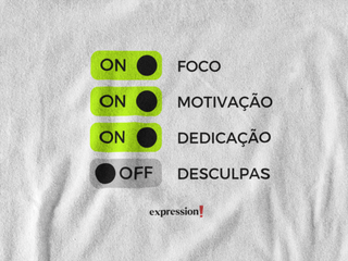 Nome do produtoCamiseta Quality Expression - Foco, Motivação, Dedicação e sem Descupas