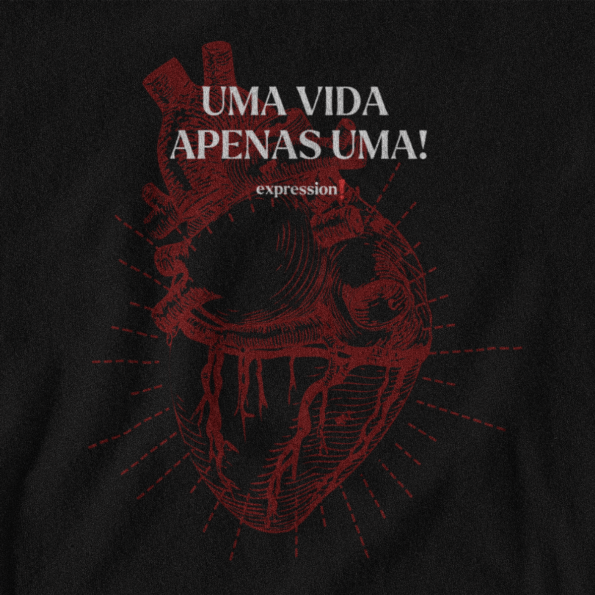 Nome do produto: Camiseta Quality Expression - Uma Vida, Apenas uma!