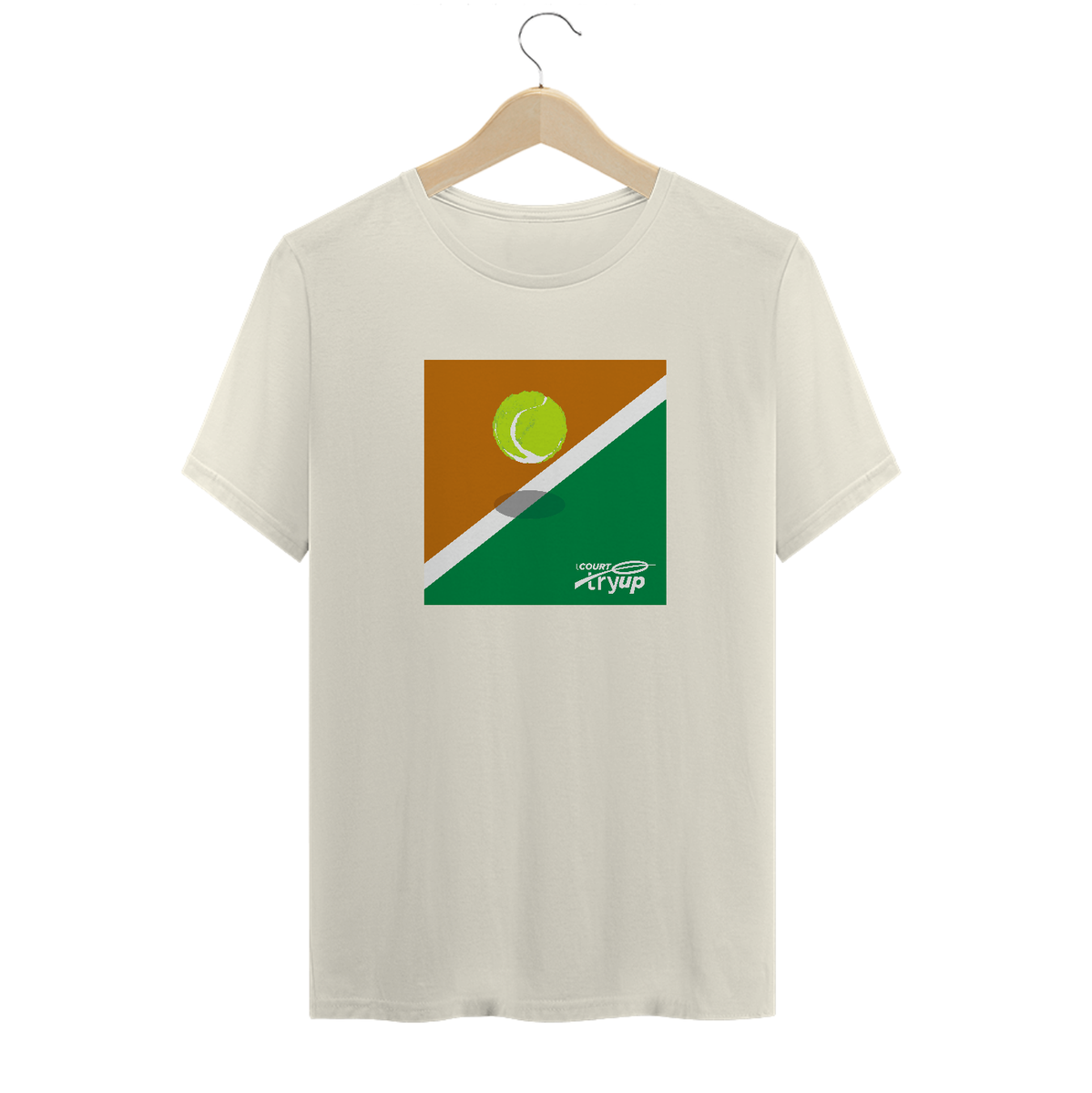 Nome do produto: camiseta tryUP .tcourt I // Algodão Pima peruano