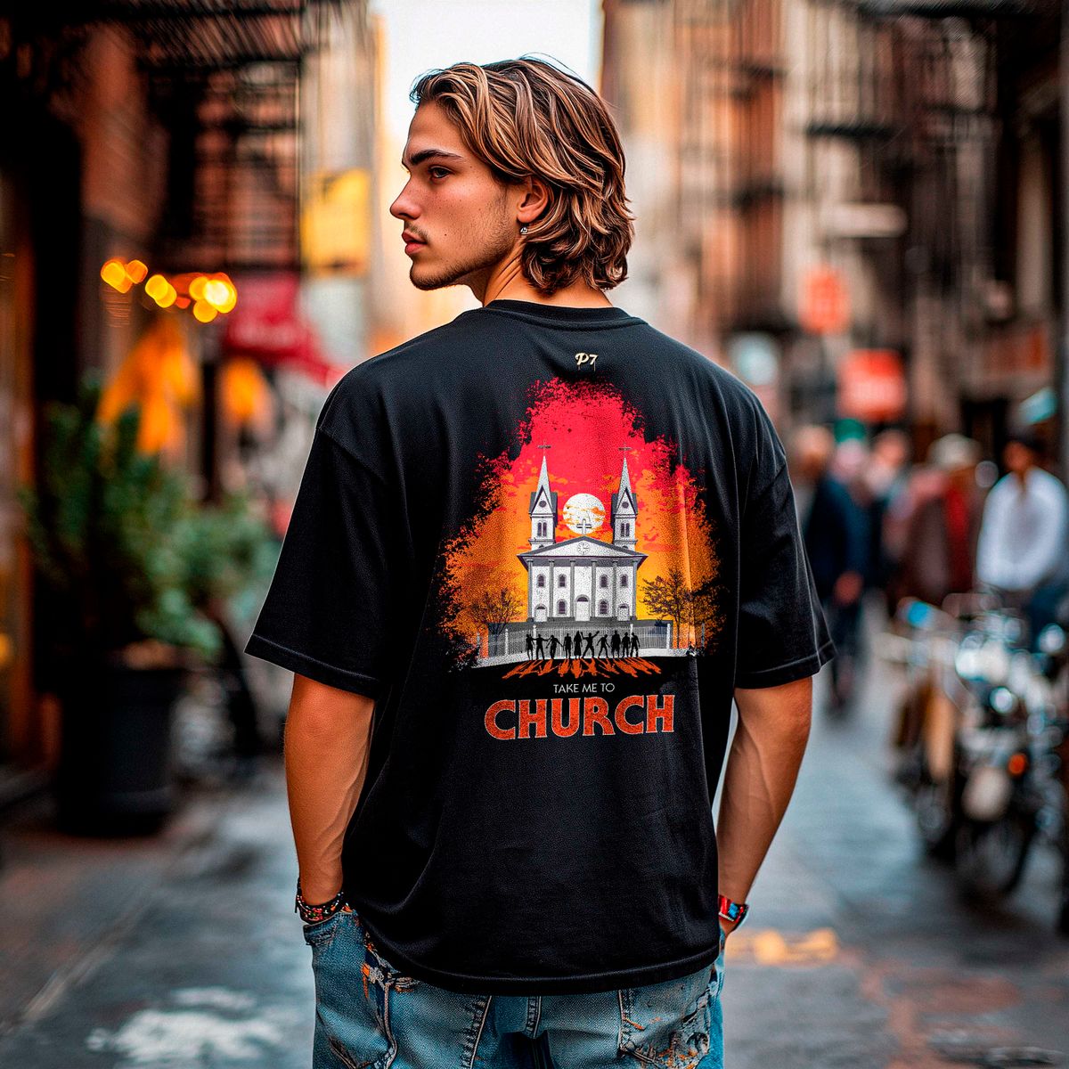 Nome do produto: Camiseta Take Me To Church