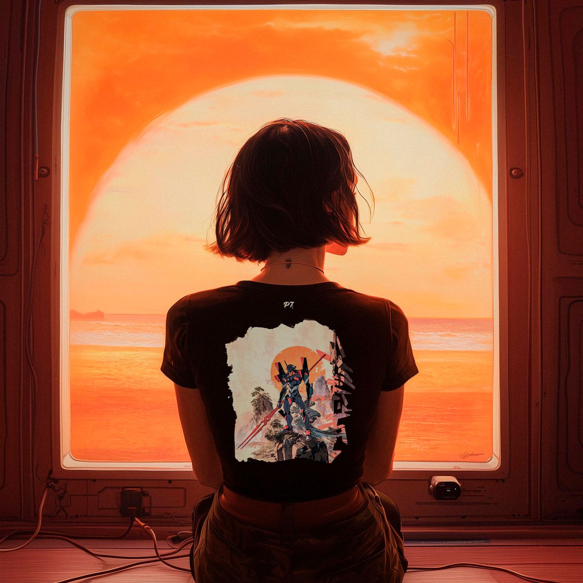 Nome do produto: Camiseta Neon Genesis Evangelion