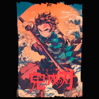 Nome do produtoCamiseta Demon Slayer - Kamado Tanjiro