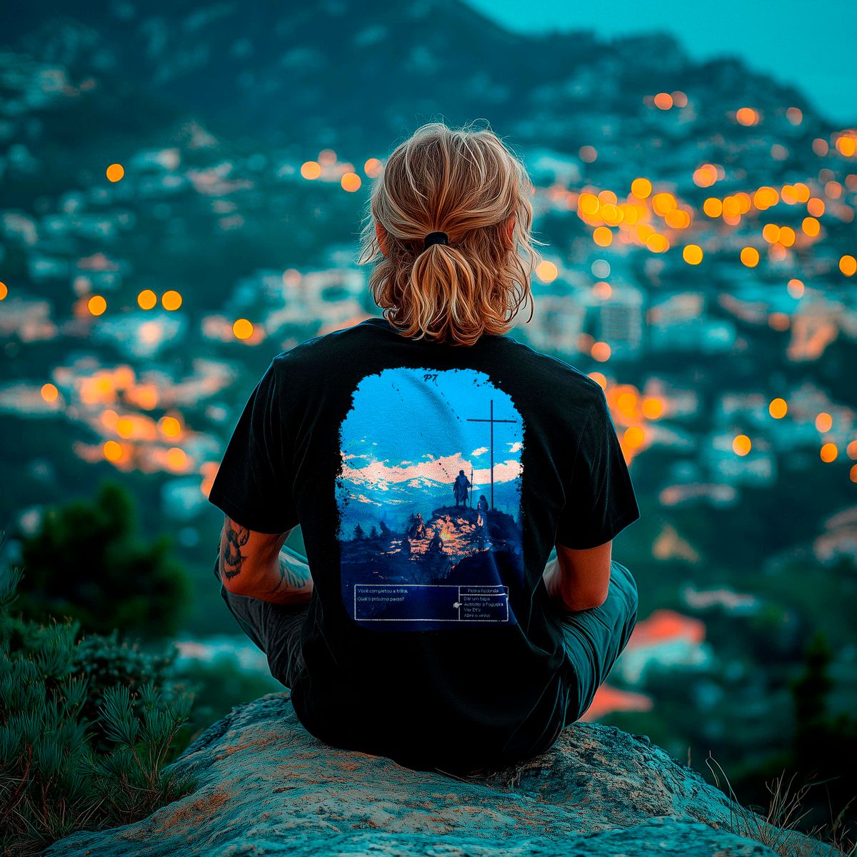 Nome do produto: Camiseta Pedra Redonda