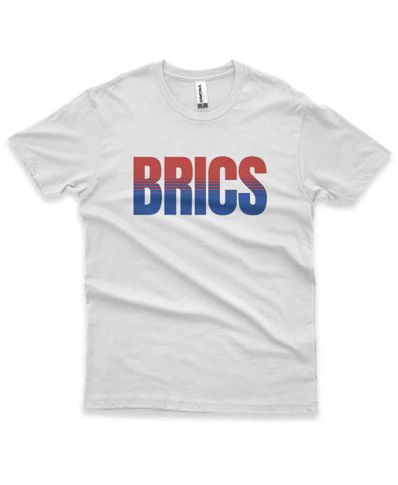 Camisa BRICS azul/vermelha