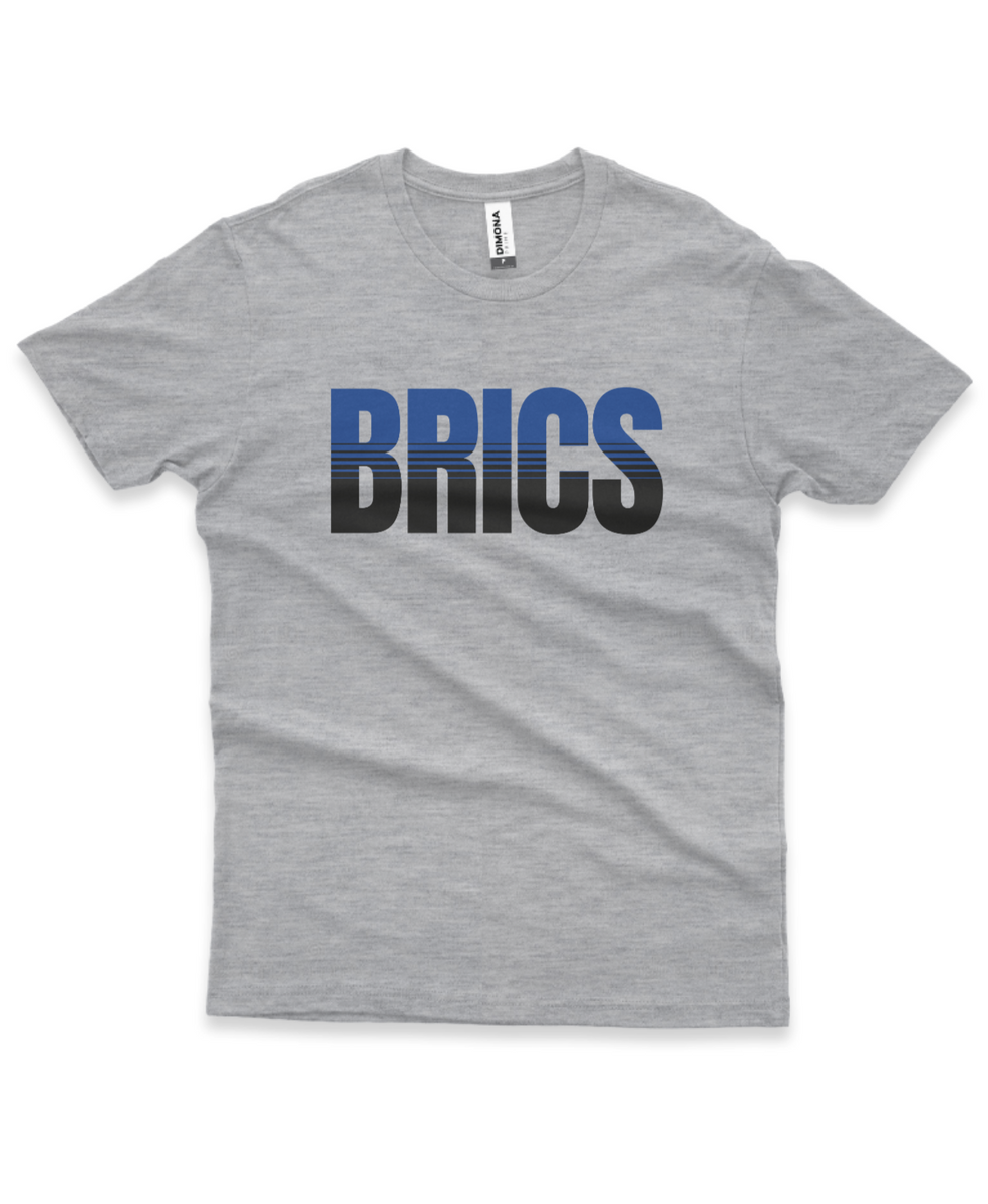 Nome do produto: Camisa BRICS azul/preta