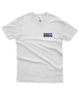 Nome do produtoCamisa BRICS azul/preta discreta