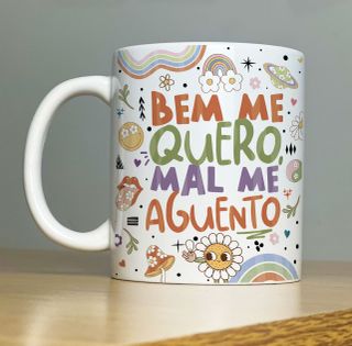 Nome do produtoCaneca Bem Me Quero Mal Me Aguento