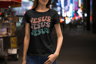 Nome do produtoCamiseta Baby Look Quality Algodão - Jesus